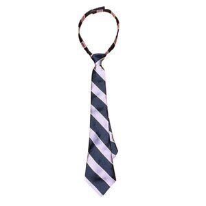 Gymboree Boys Striped Boys Tie-Light Purple/Navy-Ages 3+-GUC